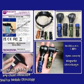 ReddyLite Otoscope Baton 4 Fibre Optic Rechargeable (REDL BT4 Fib opt)